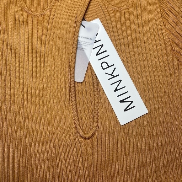 NWT Mink Pink Gianna Knit Top Size M - Picture 2 of 4